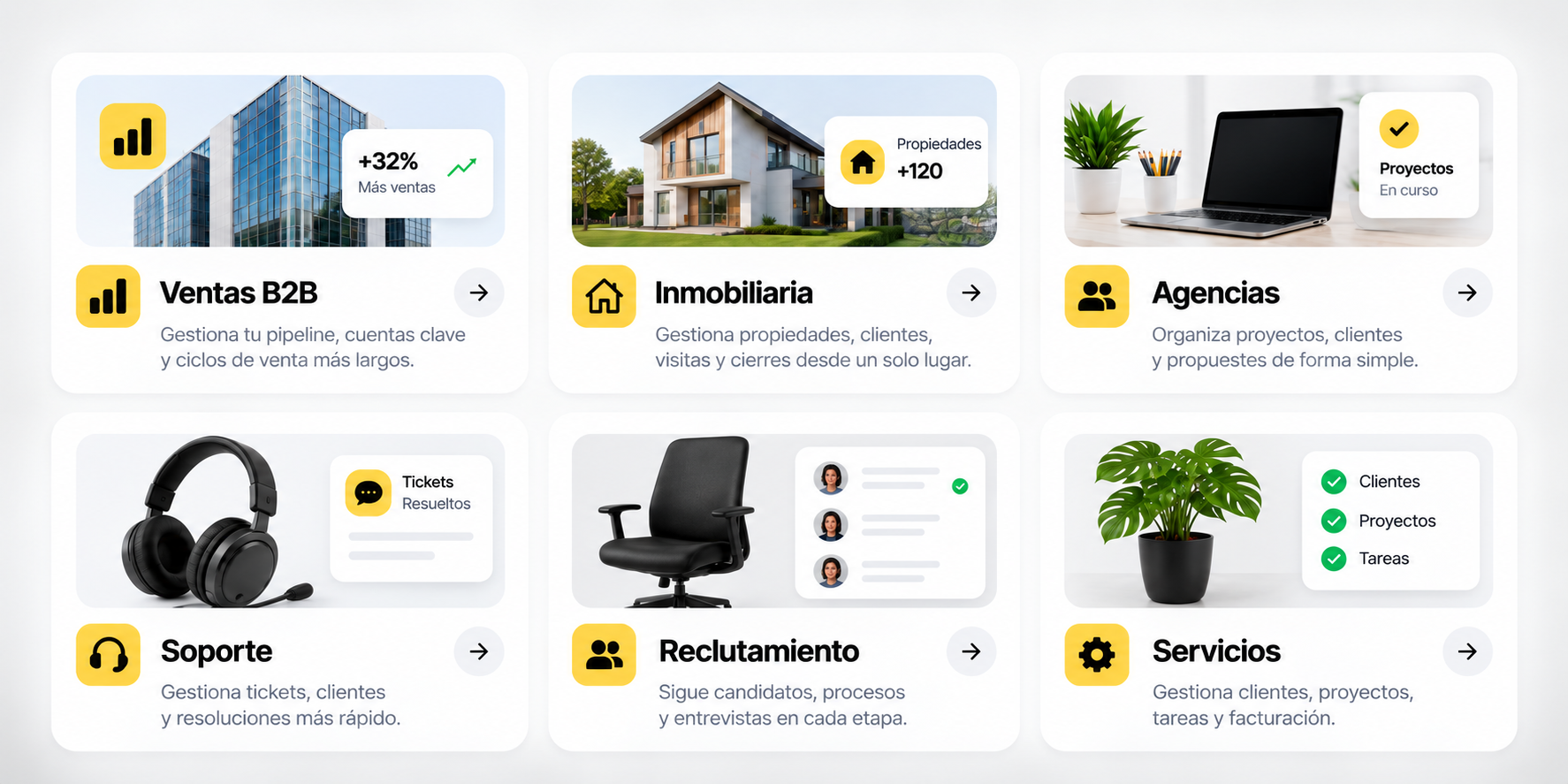 Ejemplos de CRM que puedes crear con IA