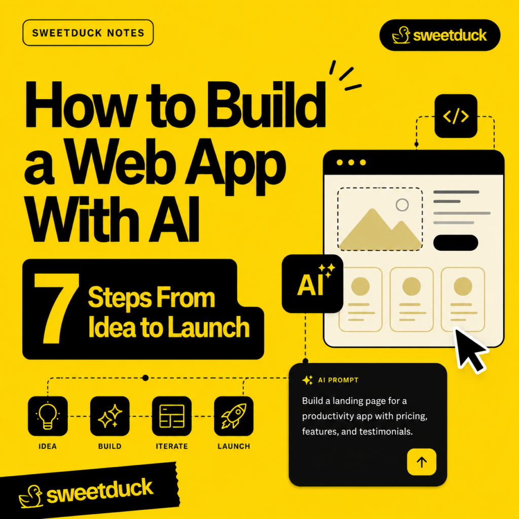 Build a Web App With AI