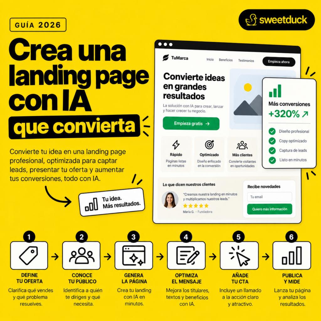 landing page